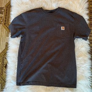 Carhartt Tee Men’s Loose Fit Medium Dark Grey